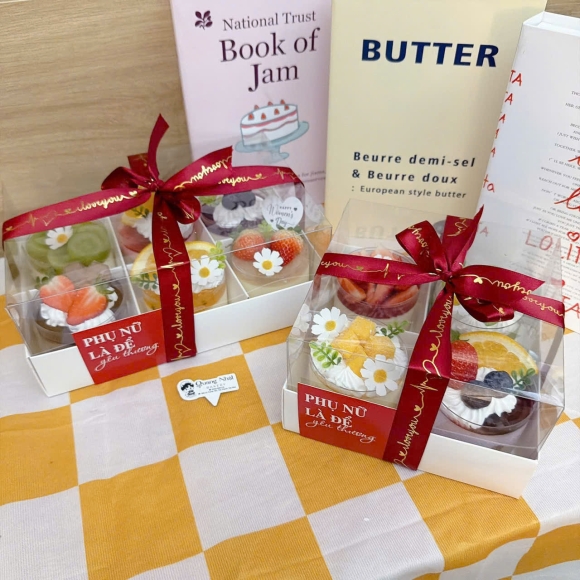 🎁 Mẫu Bánh Kem 8/3 Tặng Mẹ, Vợ, Người Yêu – Đồng Giá 199K