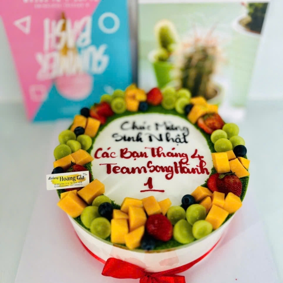 Bánh sinh nhật mix trái cây mẫu mới 