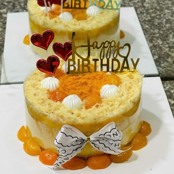 Mẫu yêu thích 2024 mẫu bông lan trứng muối trái tim đỏ