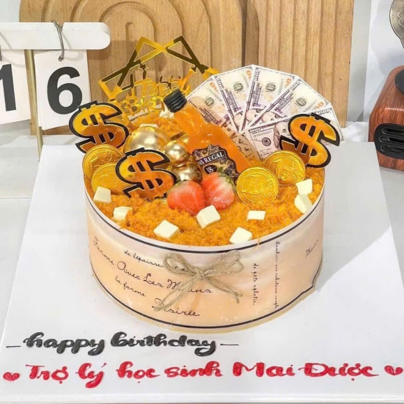 Mẫu bánh bông lan sinh nhật mới nhất 