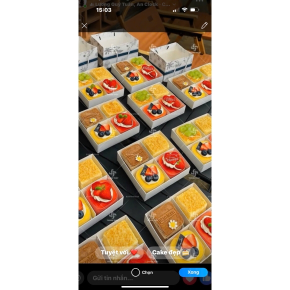 Quà Tặng 20/10 Set Bánh Kem Nghệ Thuật Giá 299K – 399K